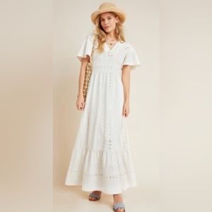Maxi summer white dress